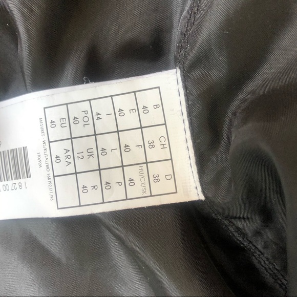 Black embossed jacket - Picture 7 of 7